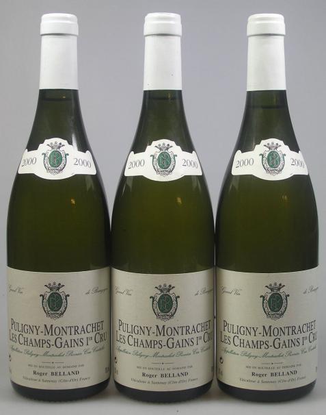 Puligny Montrachet 'Les Champs Gain' 1e Cru, 2000