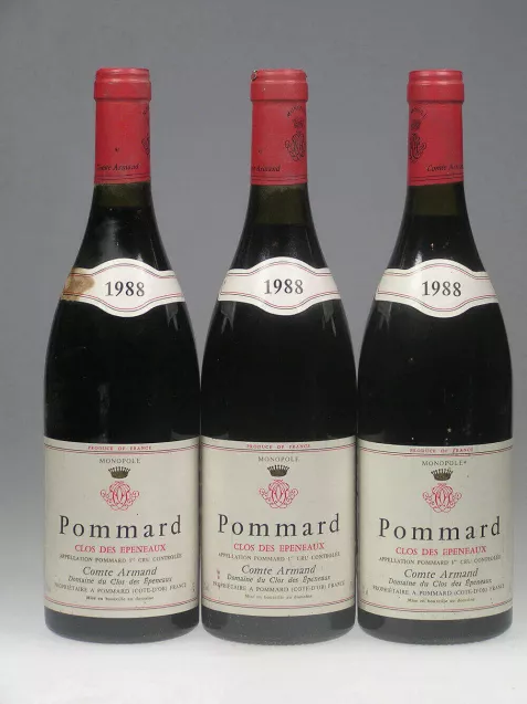 Pommard 1e Cru 'Clos des Epenenaux', domaine Comte Armand 1988