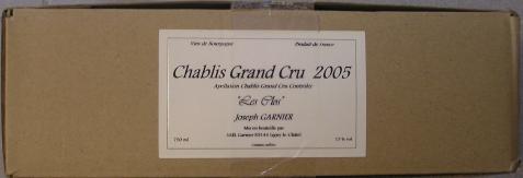 Chablis 'Les Clos', domaine Joseph Garnier 2005