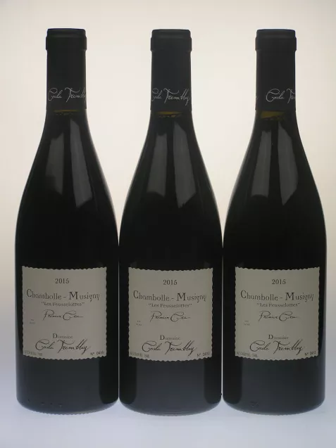 Chambolle-Musigny 1e Cru 'Feusellottes', domaine Cecile Tremblay 2015