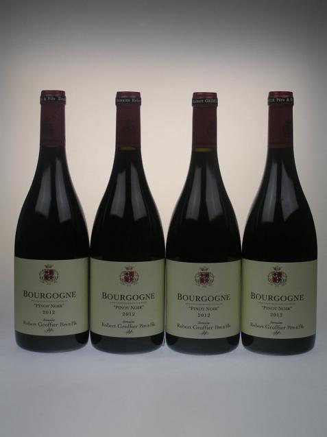 Bourgogne Pinot Noir, domaine Groffier 2012