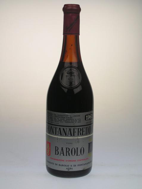 Fontanafredda Barolo 1961
